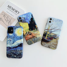 Load image into Gallery viewer, IMD Workmanship TPU Oil Painting Protective Case, For iPhone 11 Pro