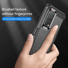 Load image into Gallery viewer, Brushed Texture Carbon Fiber TPU Case, For Xiaomi Mi 10T Pro 5G, For Xiaomi Poco C3, For Xiaomi Poco X3 NFC, For Xiaomi Redmi 9A, For Xiaomi Redmi 9C, For Xiaomi Redmi K30 Ultra