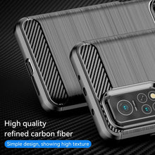 Load image into Gallery viewer, Brushed Texture Carbon Fiber TPU Case, For Xiaomi Mi 10T Pro 5G, For Xiaomi Poco C3, For Xiaomi Poco X3 NFC, For Xiaomi Redmi 9A, For Xiaomi Redmi 9C, For Xiaomi Redmi K30 Ultra