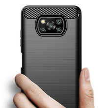 Load image into Gallery viewer, Brushed Texture Carbon Fiber TPU Case, For Xiaomi Mi 10T Pro 5G, For Xiaomi Poco C3, For Xiaomi Poco X3 NFC, For Xiaomi Redmi 9A, For Xiaomi Redmi 9C, For Xiaomi Redmi K30 Ultra