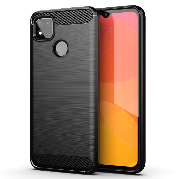 Brushed Texture Carbon Fiber TPU Case, For Xiaomi Mi 10T Pro 5G, For Xiaomi Poco C3, For Xiaomi Poco X3 NFC, For Xiaomi Redmi 9A, For Xiaomi Redmi 9C, For Xiaomi Redmi K30 Ultra