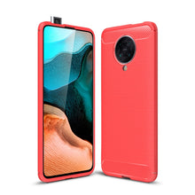 Load image into Gallery viewer, Brushed Texture Carbon Fiber TPU Case, For Xiaomi Mi 10T Pro 5G, For Xiaomi Poco C3, For Xiaomi Poco X3 NFC, For Xiaomi Redmi 9A, For Xiaomi Redmi 9C, For Xiaomi Redmi K30 Ultra