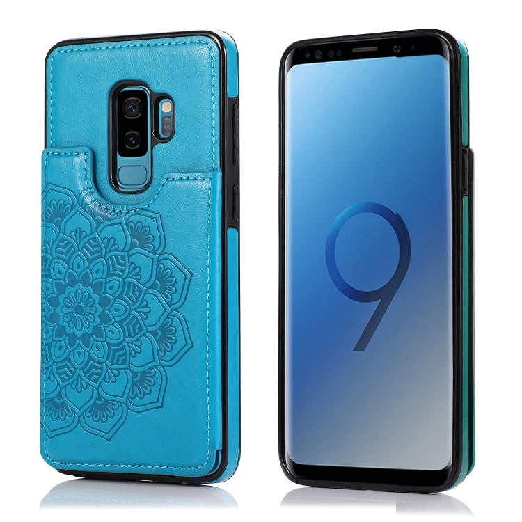 Double Buckle Mandala Pattern PU+TPU Protective Case with Card Slots & Holder & Photo Frame, For Samsung Galaxy Note20, For Samsung Galaxy S9, For Samsung Galaxy S9 Plus, For Samsung Galaxy S10, For Samsung Galaxy S10 Plus, For Samsung Galaxy S20      ...