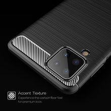 Load image into Gallery viewer, Brushed Texture Carbon Fiber TPU Case, For Samsung Galaxy A12