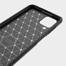 Load image into Gallery viewer, Brushed Texture Carbon Fiber TPU Case, For Samsung Galaxy A12