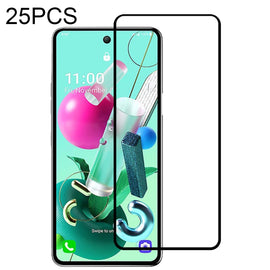 25 PCS Full Glue Full Screen Tempered Glass Film