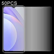 Load image into Gallery viewer, 50 PCS 0.26mm 9H 2.5D Tempered Glass Film, For Samsung Galaxy A02s, For Samsung Galaxy A12 / A12 Nacho / A13 5G, For Xiaomi Redmi Note 9 4G, For Xiaomi Redmi Note 9 5G, For Xiaomi Redmi Note 9 Pro 5G, For OPPO A53 5G / A11s