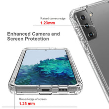 Load image into Gallery viewer, Shockproof  High Transparency Two-color Gradual Change PC+TPU Candy Colors Protective Case, For Samsung Galaxy S21+ 5G, For Samsung Galaxy S21 Ultra 5G