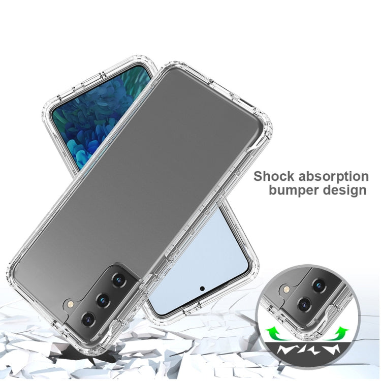 Shockproof  High Transparency Two-color Gradual Change PC+TPU Candy Colors Protective Case, For Samsung Galaxy S21+ 5G, For Samsung Galaxy S21 Ultra 5G