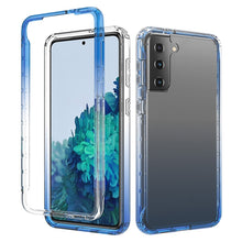 Load image into Gallery viewer, Shockproof  High Transparency Two-color Gradual Change PC+TPU Candy Colors Protective Case, For Samsung Galaxy S21+ 5G, For Samsung Galaxy S21 Ultra 5G