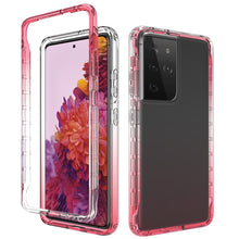Load image into Gallery viewer, Shockproof  High Transparency Two-color Gradual Change PC+TPU Candy Colors Protective Case, For Samsung Galaxy S21+ 5G, For Samsung Galaxy S21 Ultra 5G