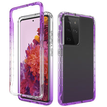Load image into Gallery viewer, Shockproof  High Transparency Two-color Gradual Change PC+TPU Candy Colors Protective Case, For Samsung Galaxy S21+ 5G, For Samsung Galaxy S21 Ultra 5G