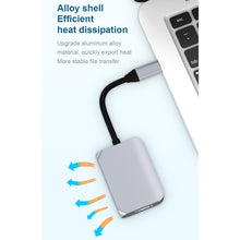 Load image into Gallery viewer, HW-6003 3 In 1 Type-C / USB-C to HDMI + PD + USB 3.0 Docking Station Adapter Converter, HW-6003