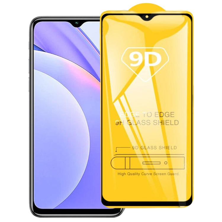 9D Full Glue Full Screen Tempered Glass Film, For Xiaomi Redmi Note 9 4G (1 PC), For Xiaomi Redmi Note 9 5G (1 PC), For Xiaomi Redmi Note 9 Pro 5G (1 PC)