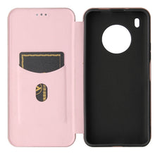Load image into Gallery viewer, Carbon Fiber Texture Magnetic Horizontal Flip TPU + PC + PU Leather Case with Card Slot, For Huawei Y9a, For Huawei nova 8 SE, For Huawei Honor 10X Lite, For Samsung Galaxy A12 / M12, For Samsung Galaxy A32 5G, For Samsung Galaxy S30                   ...