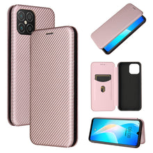 Load image into Gallery viewer, Carbon Fiber Texture Magnetic Horizontal Flip TPU + PC + PU Leather Case with Card Slot, For Huawei Y9a, For Huawei nova 8 SE, For Huawei Honor 10X Lite, For Samsung Galaxy A12 / M12, For Samsung Galaxy A32 5G, For Samsung Galaxy S30                   ...