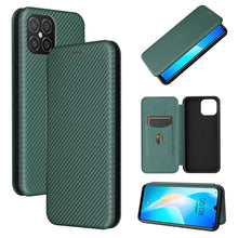 Load image into Gallery viewer, Carbon Fiber Texture Magnetic Horizontal Flip TPU + PC + PU Leather Case with Card Slot, For Huawei Y9a, For Huawei nova 8 SE, For Huawei Honor 10X Lite, For Samsung Galaxy A12 / M12, For Samsung Galaxy A32 5G, For Samsung Galaxy S30                   ...