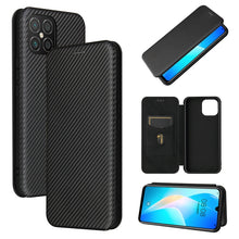 Load image into Gallery viewer, Carbon Fiber Texture Magnetic Horizontal Flip TPU + PC + PU Leather Case with Card Slot, For Huawei Y9a, For Huawei nova 8 SE, For Huawei Honor 10X Lite, For Samsung Galaxy A12 / M12, For Samsung Galaxy A32 5G, For Samsung Galaxy S30                   ...