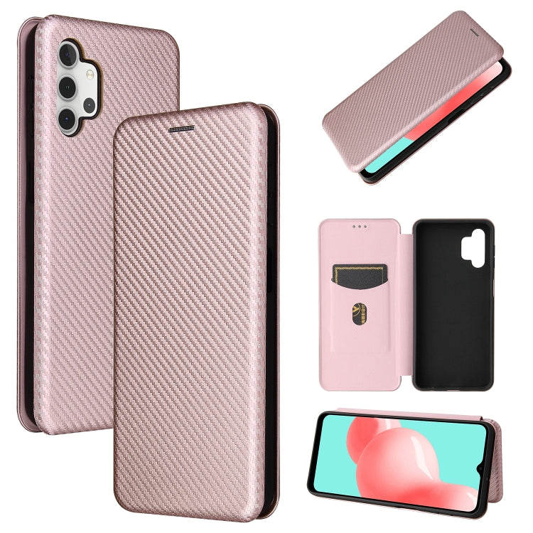 Carbon Fiber Texture Magnetic Horizontal Flip TPU + PC + PU Leather Case with Card Slot, For Huawei Y9a, For Huawei nova 8 SE, For Huawei Honor 10X Lite, For Samsung Galaxy A12 / M12, For Samsung Galaxy A32 5G, For Samsung Galaxy S30                   ...