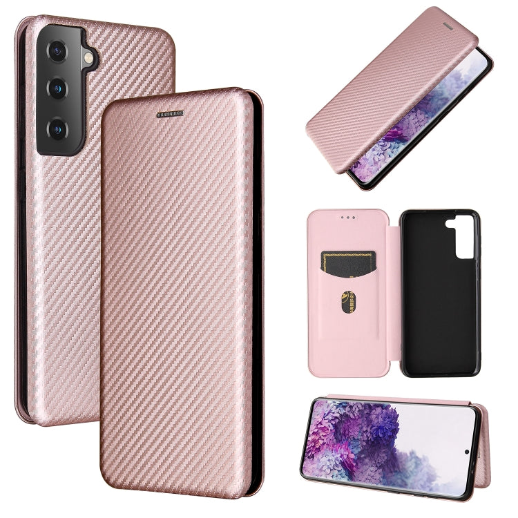 Carbon Fiber Texture Magnetic Horizontal Flip TPU + PC + PU Leather Case with Card Slot, For Huawei Y9a, For Huawei nova 8 SE, For Huawei Honor 10X Lite, For Samsung Galaxy A12 / M12, For Samsung Galaxy A32 5G, For Samsung Galaxy S30                   ...