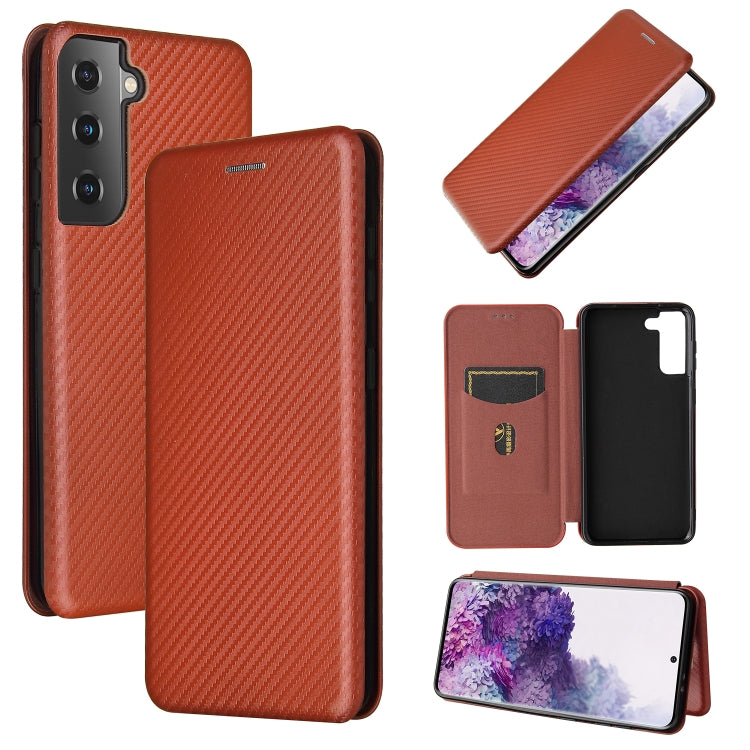 Carbon Fiber Texture Magnetic Horizontal Flip TPU + PC + PU Leather Case with Card Slot, For Huawei Y9a, For Huawei nova 8 SE, For Huawei Honor 10X Lite, For Samsung Galaxy A12 / M12, For Samsung Galaxy A32 5G, For Samsung Galaxy S30                   ...