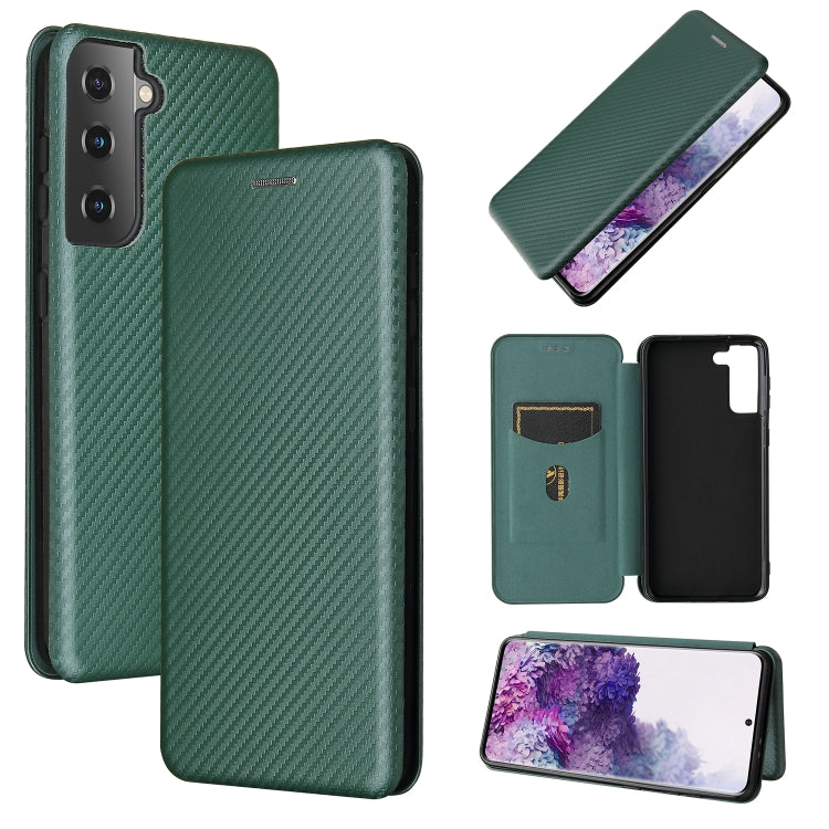 Carbon Fiber Texture Magnetic Horizontal Flip TPU + PC + PU Leather Case with Card Slot, For Huawei Y9a, For Huawei nova 8 SE, For Huawei Honor 10X Lite, For Samsung Galaxy A12 / M12, For Samsung Galaxy A32 5G, For Samsung Galaxy S30                   ...