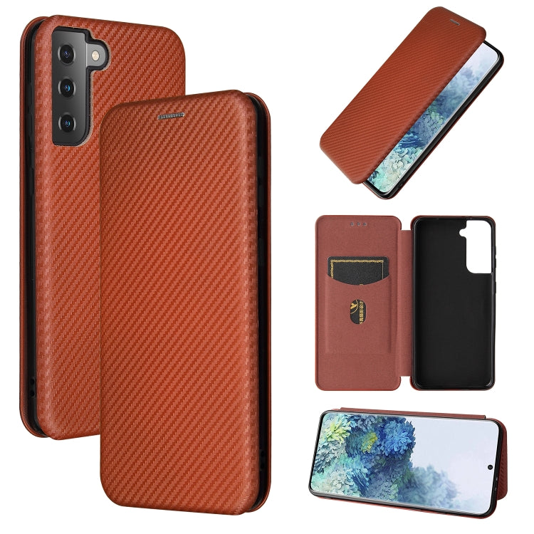 Carbon Fiber Texture Magnetic Horizontal Flip TPU + PC + PU Leather Case with Card Slot, For Huawei Y9a, For Huawei nova 8 SE, For Huawei Honor 10X Lite, For Samsung Galaxy A12 / M12, For Samsung Galaxy A32 5G, For Samsung Galaxy S30                   ...