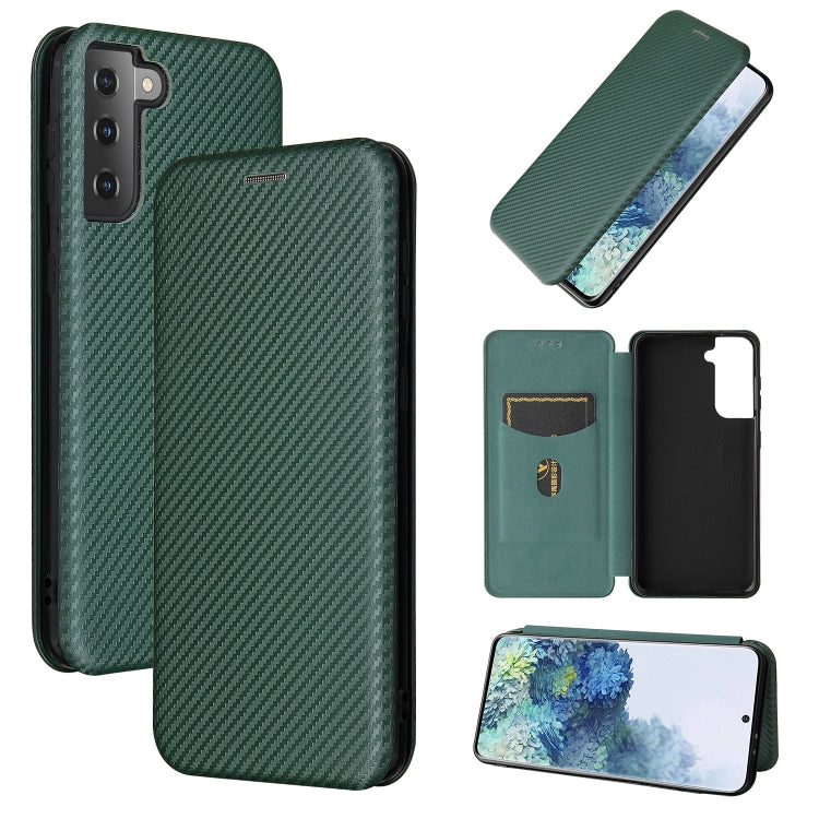 Carbon Fiber Texture Magnetic Horizontal Flip TPU + PC + PU Leather Case with Card Slot, For Huawei Y9a, For Huawei nova 8 SE, For Huawei Honor 10X Lite, For Samsung Galaxy A12 / M12, For Samsung Galaxy A32 5G, For Samsung Galaxy S30                   ...