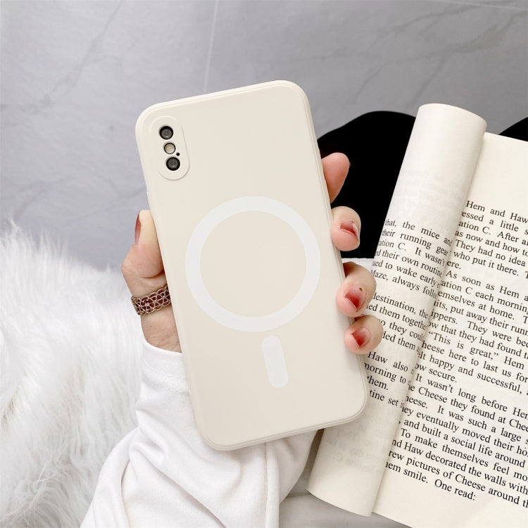 Liquid Silicone Full Coverage Shockproof Magsafe Case, For iPhone X / XS, For iPhone XR, For iPhone XS Max