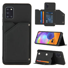 Load image into Gallery viewer, Skin Feel PU + TPU + PC Back Cover Shockproof Case with Card Slots &amp; Holder &amp; Photo Frame, For Samsung Galaxy A20 &amp; A30, For Samsung Galaxy A31, For Samsung Galaxy A51, For Samsung Galaxy M51, For Samsung Galaxy M80s &amp; A91, For Samsung Galaxy S20+