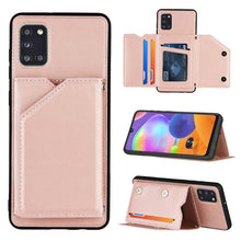 Load image into Gallery viewer, Skin Feel PU + TPU + PC Back Cover Shockproof Case with Card Slots &amp; Holder &amp; Photo Frame, For Samsung Galaxy A20 &amp; A30, For Samsung Galaxy A31, For Samsung Galaxy A51, For Samsung Galaxy M51, For Samsung Galaxy M80s &amp; A91, For Samsung Galaxy S20+