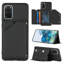 Load image into Gallery viewer, Skin Feel PU + TPU + PC Back Cover Shockproof Case with Card Slots &amp; Holder &amp; Photo Frame, For Samsung Galaxy A20 &amp; A30, For Samsung Galaxy A31, For Samsung Galaxy A51, For Samsung Galaxy M51, For Samsung Galaxy M80s &amp; A91, For Samsung Galaxy S20+