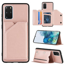 Load image into Gallery viewer, Skin Feel PU + TPU + PC Back Cover Shockproof Case with Card Slots &amp; Holder &amp; Photo Frame, For Samsung Galaxy A20 &amp; A30, For Samsung Galaxy A31, For Samsung Galaxy A51, For Samsung Galaxy M51, For Samsung Galaxy M80s &amp; A91, For Samsung Galaxy S20+