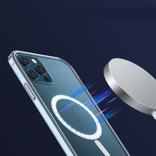 Load image into Gallery viewer, WK WPC-007 iDeal Series Magsafe Case Magnetic Ring All-inclusive Clear TPU Transparent Shockproof Case, For iPhone 11, For iPhone 11 Pro, For iPhone 11 Pro Max, For iPhone 12 Mini, For iPhone 12 / 12 Pro, For iPhone 12 Pro Max