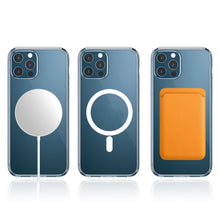 Load image into Gallery viewer, WK WPC-007 iDeal Series Magsafe Case Magnetic Ring All-inclusive Clear TPU Transparent Shockproof Case, For iPhone 11, For iPhone 11 Pro, For iPhone 11 Pro Max, For iPhone 12 Mini, For iPhone 12 / 12 Pro, For iPhone 12 Pro Max