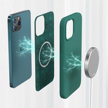 Load image into Gallery viewer, WK WPC-005 iDeal Series Magnetic Liquid Silicone Full Coverage Shockproof Magsafe Case with Magsafe Charging Magnet, For iPhone 12 Mini, For iPhone 12 / 12 Pro, For iPhone 12 Pro Max