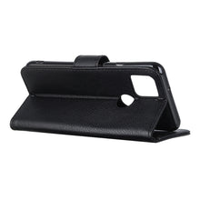 Load image into Gallery viewer, KHAZNEH Cowhide Texture Horizontal Flip Leather Case with Holder &amp; Card Slots &amp; Wallet, For OPPO A15