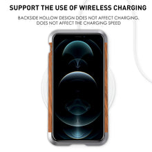 Load image into Gallery viewer, R-JUST Metal + Wood Frame Protective Case, For iPhone 12 mini, For iPhone 12 / 12 Pro, For iPhone 12 Pro Max