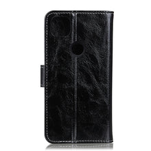 Load image into Gallery viewer, Retro Crazy Horse Texture Horizontal Flip Leather Case with Holder &amp; Card Slots &amp; Photo Frame &amp; Wallet, For OPPO A15