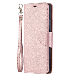 Litchi Texture Pure Color Horizontal Flip PU Leather Case with Holder & Card Slots & Wallet & Lanyard, For Huawei P smart 2021 / Y7a, For Samsung Galaxy A12