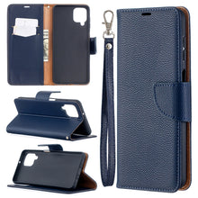 Load image into Gallery viewer, Litchi Texture Pure Color Horizontal Flip PU Leather Case with Holder &amp; Card Slots &amp; Wallet &amp; Lanyard, For Huawei P smart 2021 / Y7a, For Samsung Galaxy A12