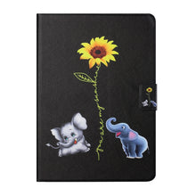 Load image into Gallery viewer, Colored Drawing Horizontal Flip Leather Case with Holder &amp; Card Slots