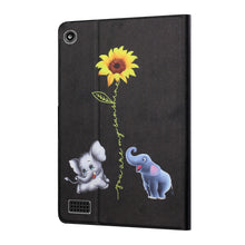 Load image into Gallery viewer, Colored Drawing Horizontal Flip Leather Case with Holder &amp; Card Slots