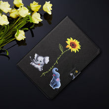 Load image into Gallery viewer, Colored Drawing Horizontal Flip Leather Case with Holder &amp; Card Slots