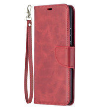 Load image into Gallery viewer, Retro Lambskin Texture Pure Color Horizontal Flip PU Leather Case with Holder &amp; Card Slots &amp; Wallet &amp; Lanyard, For Huawei P smart 2021 / Y7a, For Samsung Galaxy A12