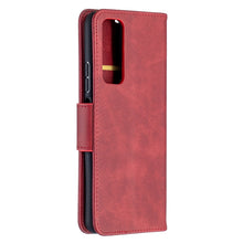Load image into Gallery viewer, Retro Lambskin Texture Pure Color Horizontal Flip PU Leather Case with Holder &amp; Card Slots &amp; Wallet &amp; Lanyard, For Huawei P smart 2021 / Y7a, For Samsung Galaxy A12