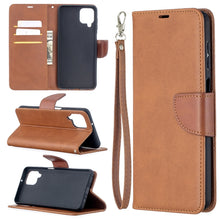 Load image into Gallery viewer, Retro Lambskin Texture Pure Color Horizontal Flip PU Leather Case with Holder &amp; Card Slots &amp; Wallet &amp; Lanyard, For Huawei P smart 2021 / Y7a, For Samsung Galaxy A12