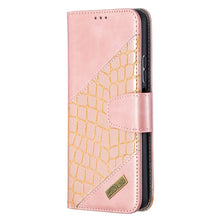 Load image into Gallery viewer, Matching Color Crocodile Texture Horizontal Flip PU Leather Case with Wallet &amp; Holder &amp; Card Slots, For Huawei P smart 2021 / Y7a, For Samsung Galaxy A12