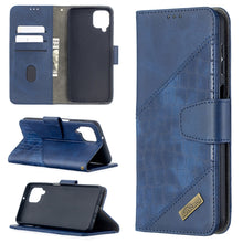 Load image into Gallery viewer, Matching Color Crocodile Texture Horizontal Flip PU Leather Case with Wallet &amp; Holder &amp; Card Slots, For Huawei P smart 2021 / Y7a, For Samsung Galaxy A12