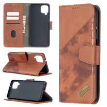Load image into Gallery viewer, Matching Color Crocodile Texture Horizontal Flip PU Leather Case with Wallet &amp; Holder &amp; Card Slots, For Huawei P smart 2021 / Y7a, For Samsung Galaxy A12